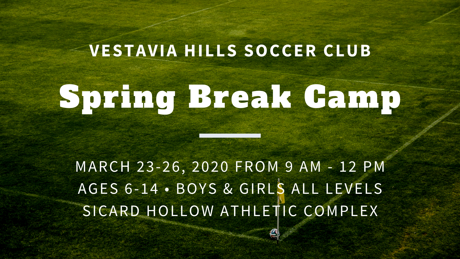 Spring Break Camp is March 23-26, 2020! [CANCELED] – Vestavia Hills